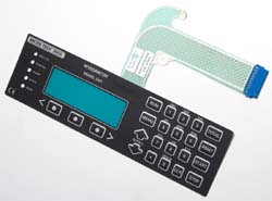 membrane keypad for electronic scales